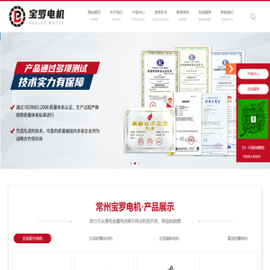 常州宝罗电机有限公司