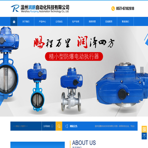 欢迎访问温州润鹏自动化科技有限公司官方网站！！！