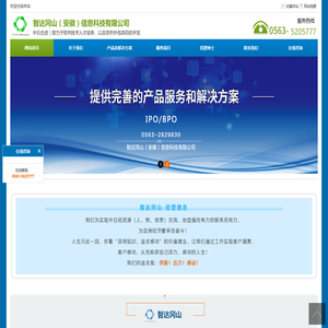 智达冈山（安徽）信息科技有限公司