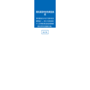 来自德国的工业清洗专家